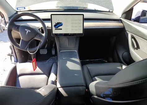 2022 Tesla Model Y from USA, damaged, VIN 7SAYGDEE5NF343232